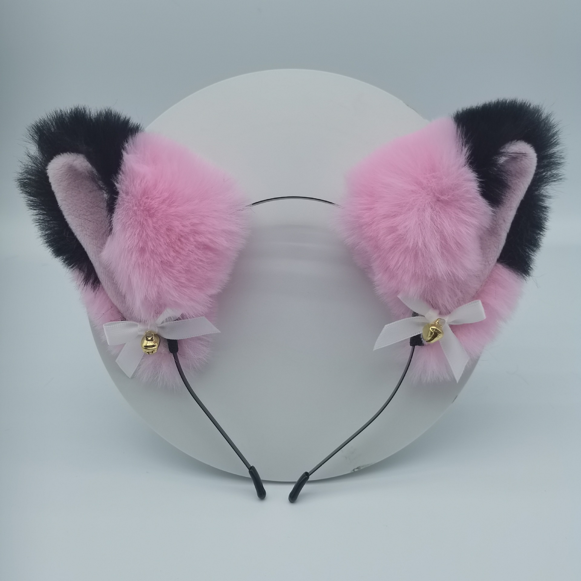 Amazon cross-border cat ear bell hair band, one-piece hair accessory, fox ear accessory, animal ear, cat ear hair clip pic 3