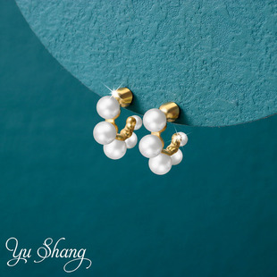 长款流苏耳环女2022年新款潮镶锆珍珠耳坠轻奢风气质高级时尚耳钉详情24