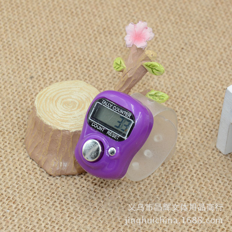 Factory direct sales of mixed-color mini finger electronic counter ring counter 1011 pic 10