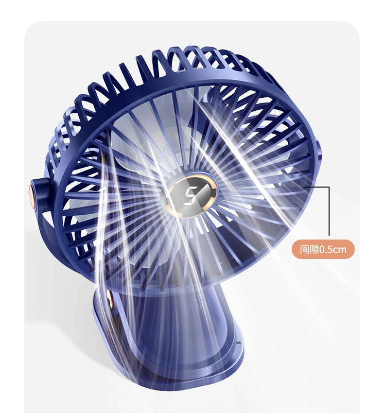 2024新款usb风扇充电款长续航桌面学生宿舍办公室夹子小风扇批发详情15