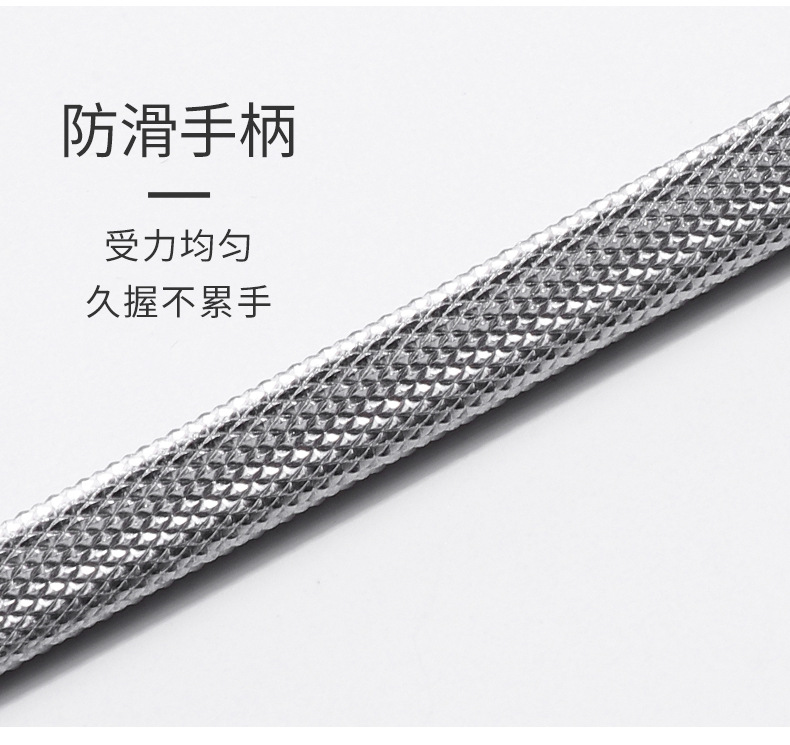A popular foreign trade nail steel pusher for removing dead skin, a professional hand nail tool, a steel pusher with a sharp fork edge nail salon pic 4