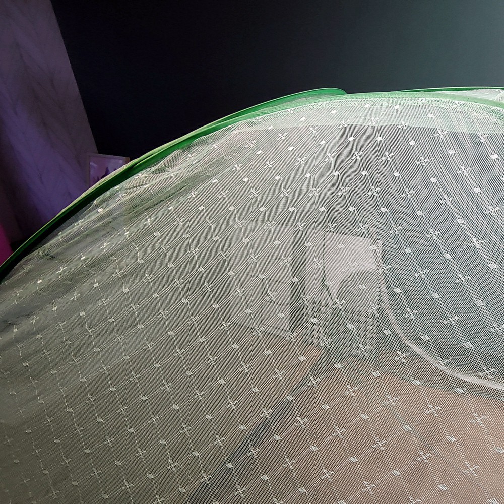 自动魔术钢丝蚊帐 成人可折叠印花出口外贸帐篷详情5