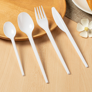 蒙特PS透明重磅大皮纹刀叉纸巾三件套详情1