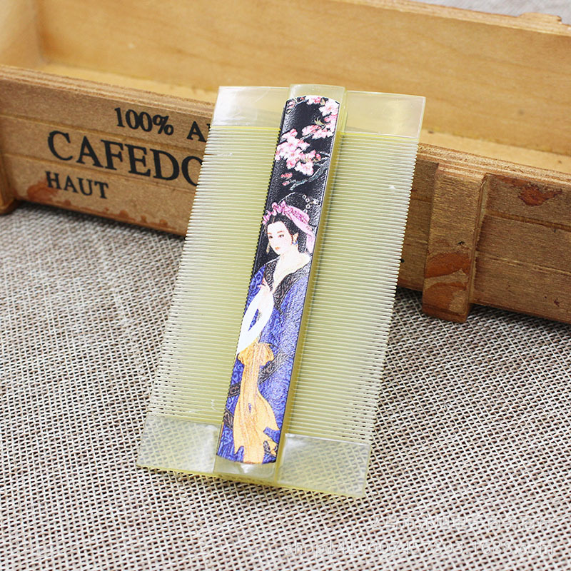 New plastic combs, fashionable printed combs, massage combs, daily necessities manufacturers, wholesale for foreign trade pic 25