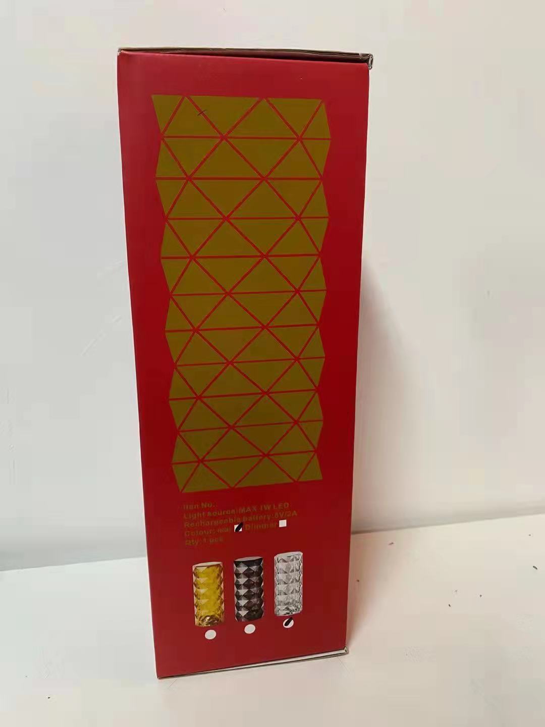 西班牙水晶台灯 网红氛围玫瑰灯北欧创意小夜灯 床头装饰钻石台灯详情3