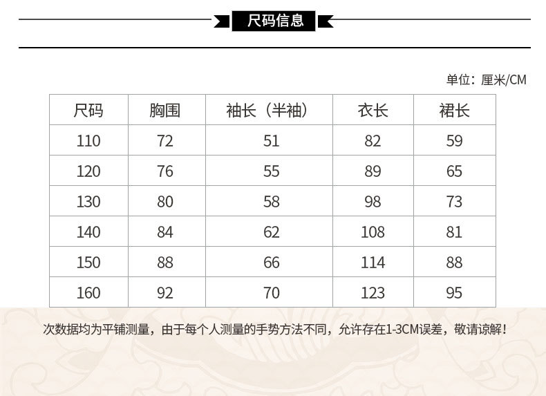 国潮2025夏季新款唐制连衣裙女童汉服超仙连衣裙小女孩敦煌风演出批发详情5