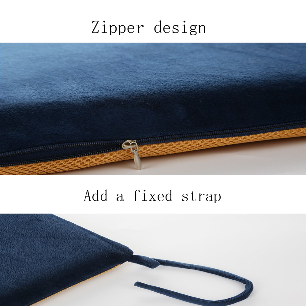 Memory foam sofa and chair cushion factory memory foam student seat cushion dining table slow rebound pic 3