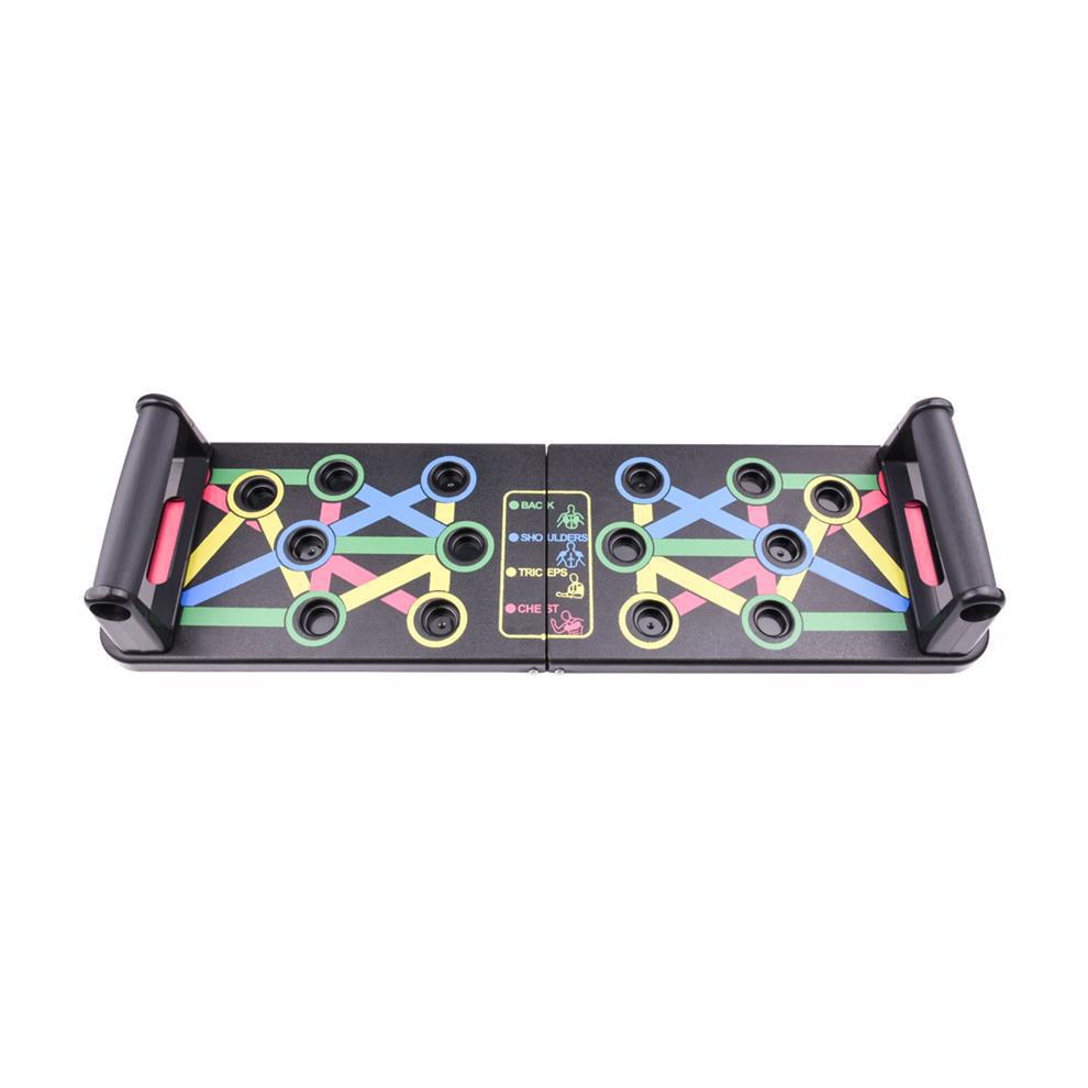Push-up folding multi-functional fitness board, home exercise equipment pic 4