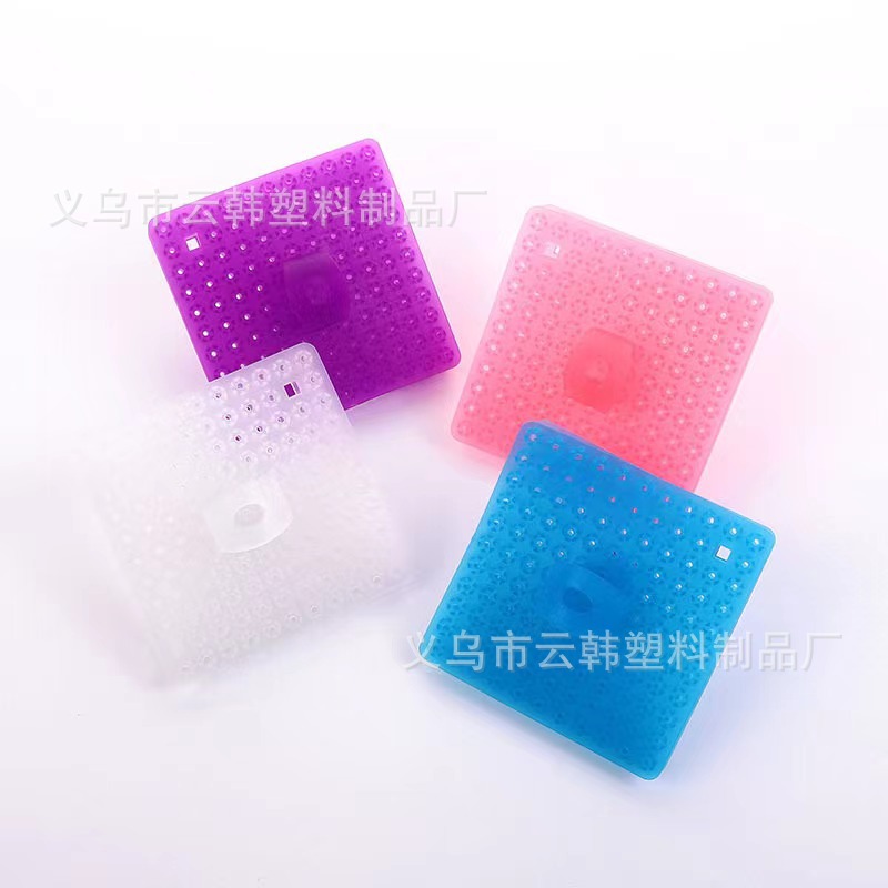 Kitchen cleaning brush, household steel wool ball cloth, filter screen, silicone multi-functional, radish and fruit, vegetable and fruit brush, vegetable washing brush pic 4
