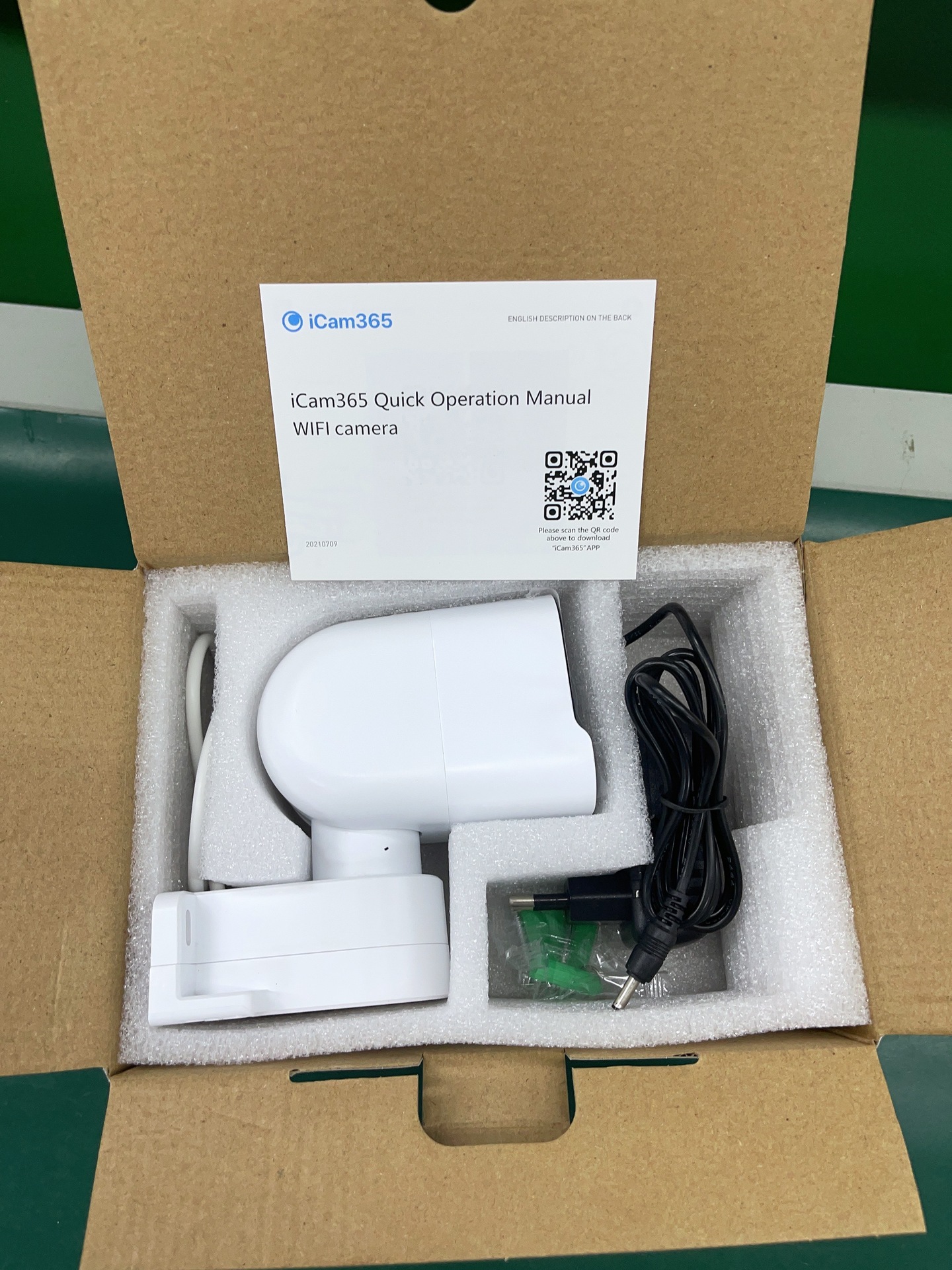 Aijia Wireless Home mobile phone remote Monitor, Smart high-definition wifi camera, outdoor PTZ camera pic 2