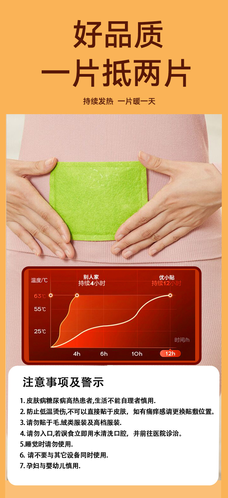 供应暖贴暖宝宝贴保艾草暖身贴 暖宝贴宫暖女热敷腰腹部热帖厂家详情10