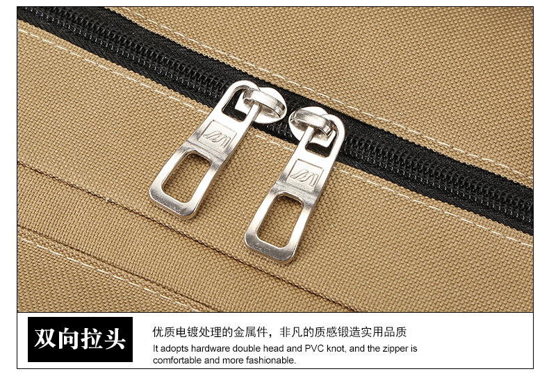 跨境新款个性潮男士功能多帆布双肩包大容量户外透气耐磨旅行背包详情33