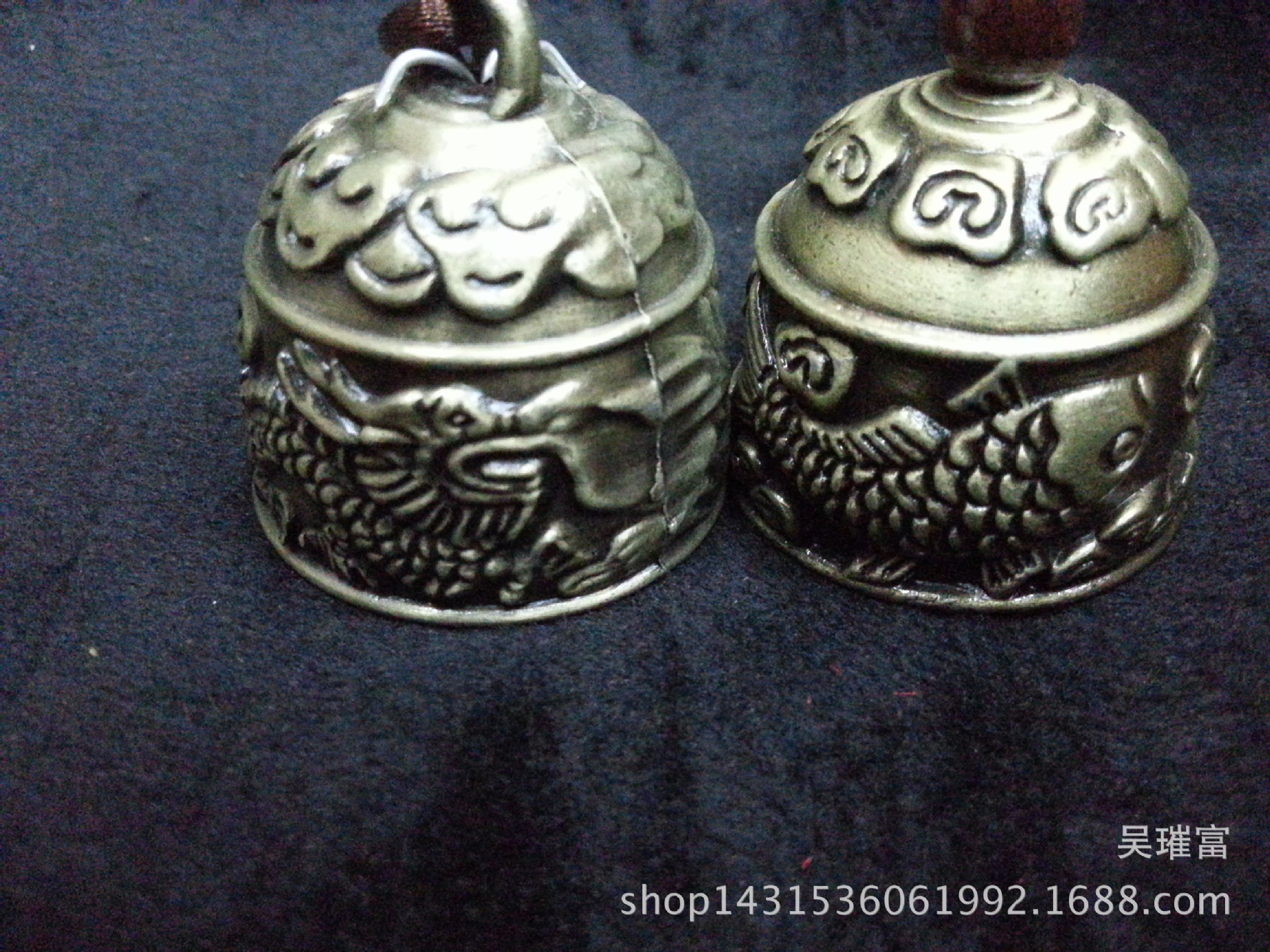 Factory direct sales of antique bell wind chime accessories, hanging ornaments, dragon bells, bell ornaments and other accessories pic 1