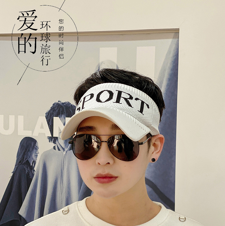 Summer open-top hat for women, casual Korean style breathable new sun hat, baseball cap, outdoor sun hat for women pic 1