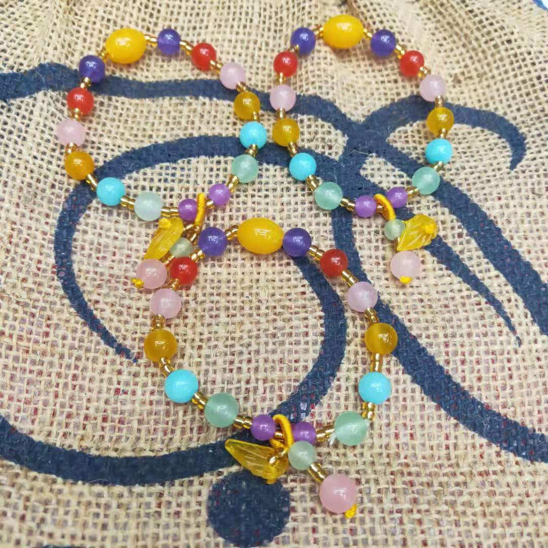 New trend of jewelry and accessories: Seven-color natural stone combination bracelet, fortune bead bracelet manufacturer wholesale factory price pic 10