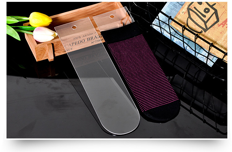 袜子撑儿童成人长筒直筒袜陈列展示道具挂钩挂板亚克力模型详情14