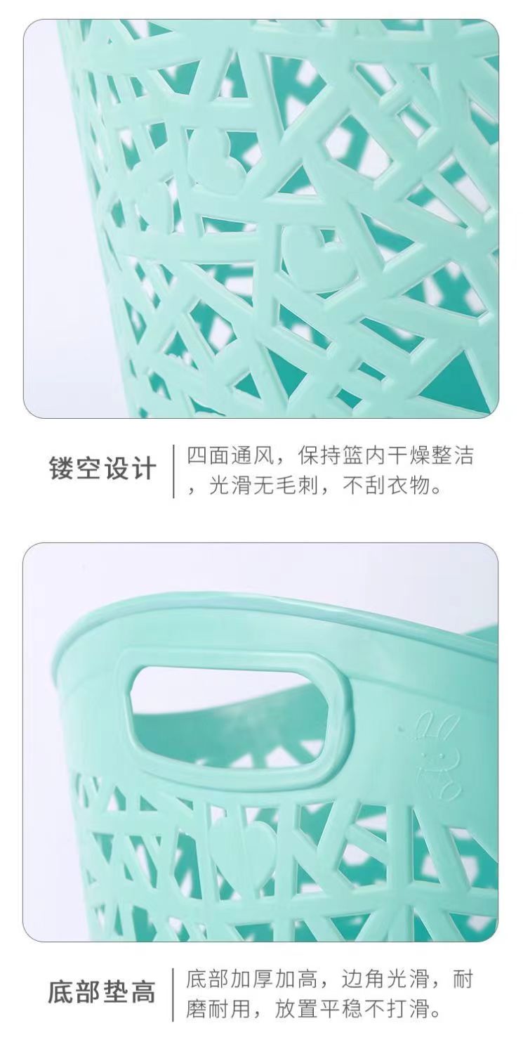大号塑料软胶可折叠脏衣篮浴室家用收纳篮玩具收纳筐脏衣篓洗苏尔详情16