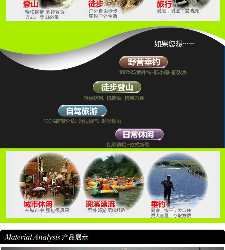 Jungle King新品直销 户外旅游新品多色迷彩水壶 2.0L旅行PVC水壶详情5