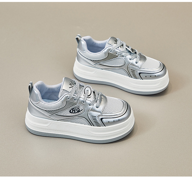 2024秋季小白鞋新款韩版ins女学生增高厚底运动板鞋休闲街拍Y8620详情20