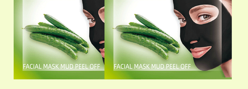 Dear She Cucumber Mask, Peel-off Blackhead Suction Mask, Blackhead Nose Mask, Green Tea powder, Blackhead Black Mask for Acne removal pic 21