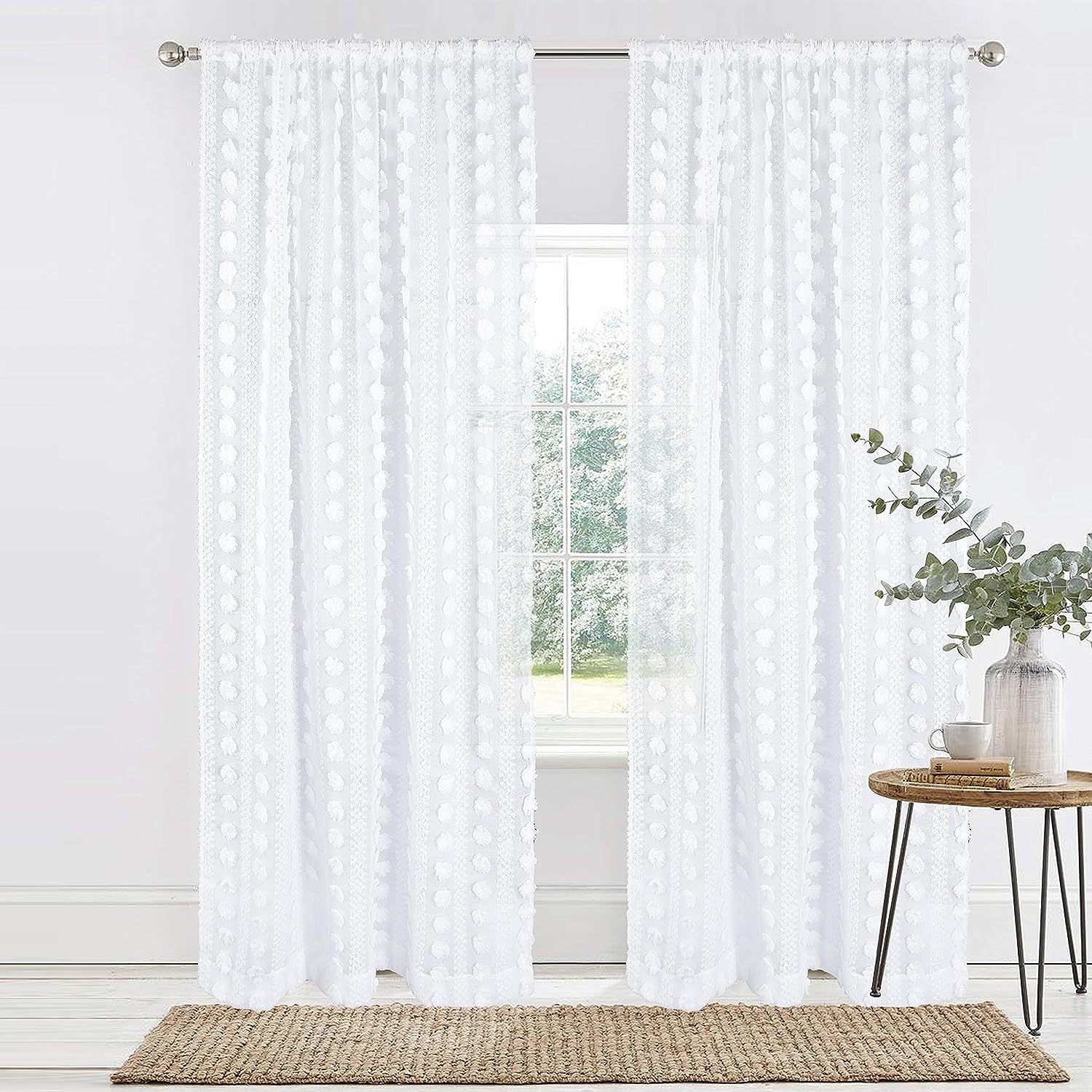 Cross-border best-selling Instagram influencer finished yellow niche light and thin window screen for living rooms and bedrooms. Manufacturer pic 66