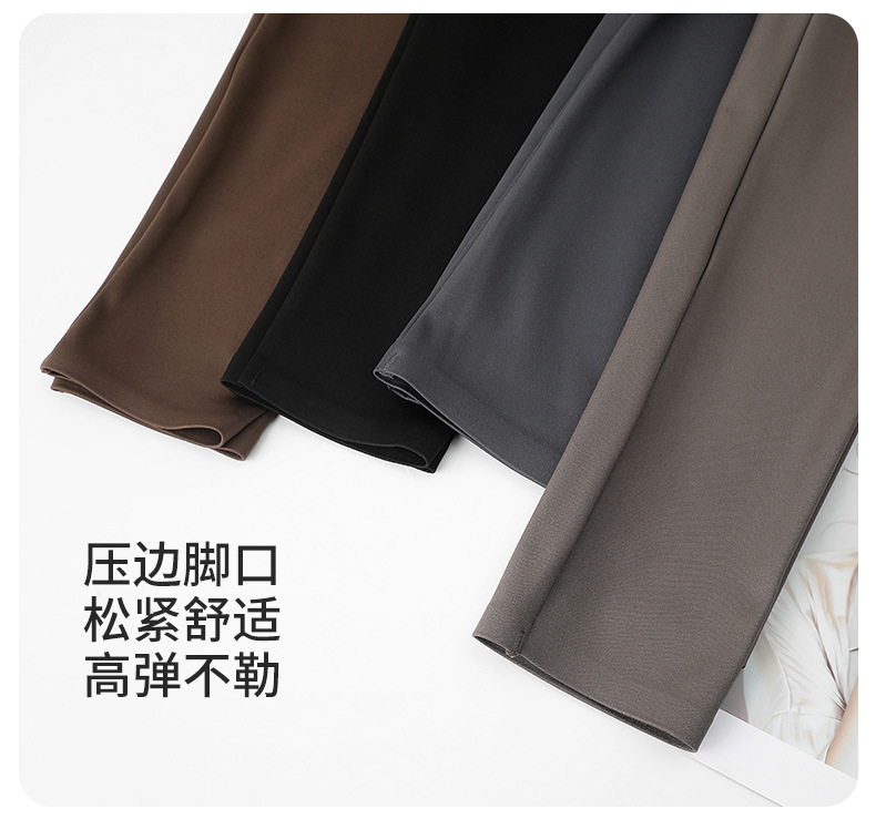 2023 New Barbie pants Spring/Summer high-waisted, belt-cinching and hip-lifting, nine-point outerwear leggings for women, shark pants for women wholesale pic 17