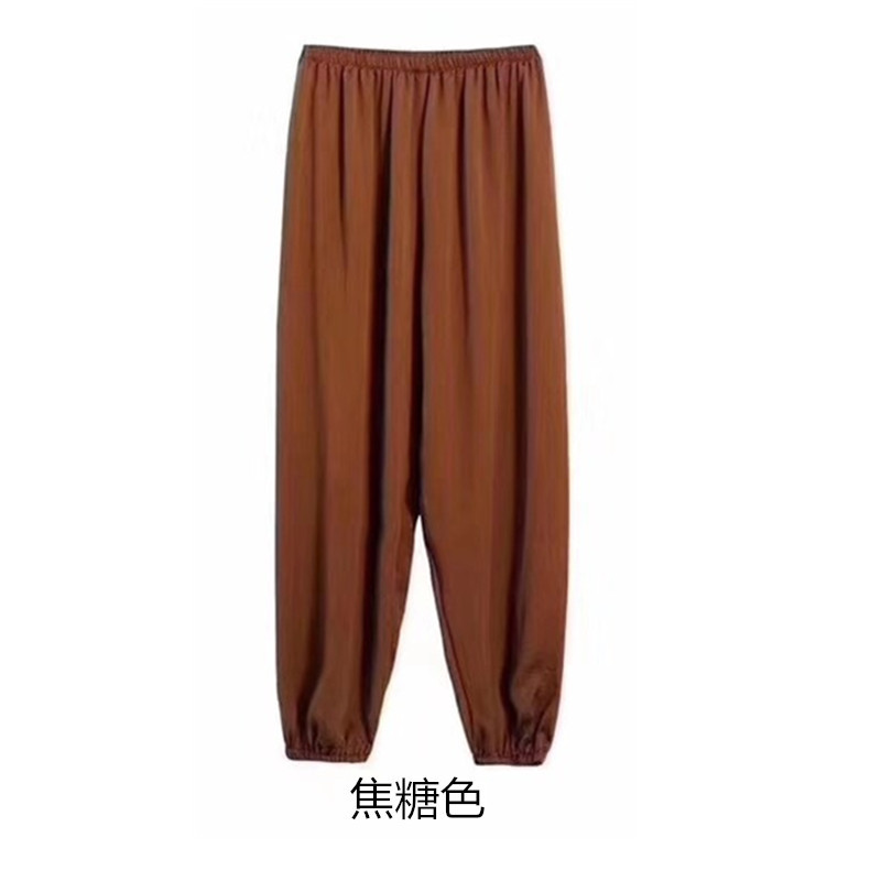 Internet-famous best-selling fairy cool pants, lantern summer versatile mosquito-proof pants, home air-conditioned pants pic 10