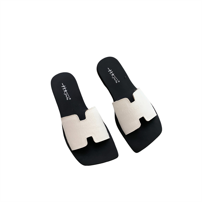 女士凉拖鞋外穿2024年夏季新款时尚百搭复古舒适平底防滑一字拖潮详情41