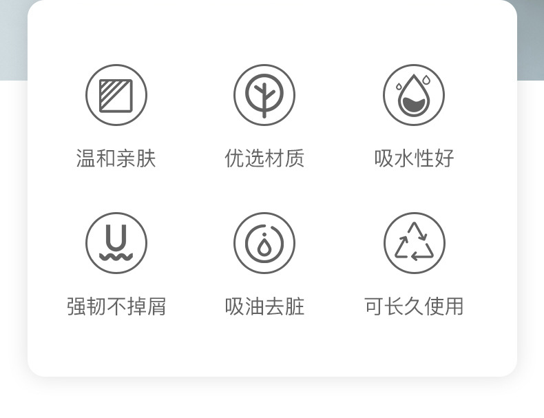 批发一次性懒人抹布洗碗擦盘擦锅布吸水印花擦手布吸水吸油百洁布详情3