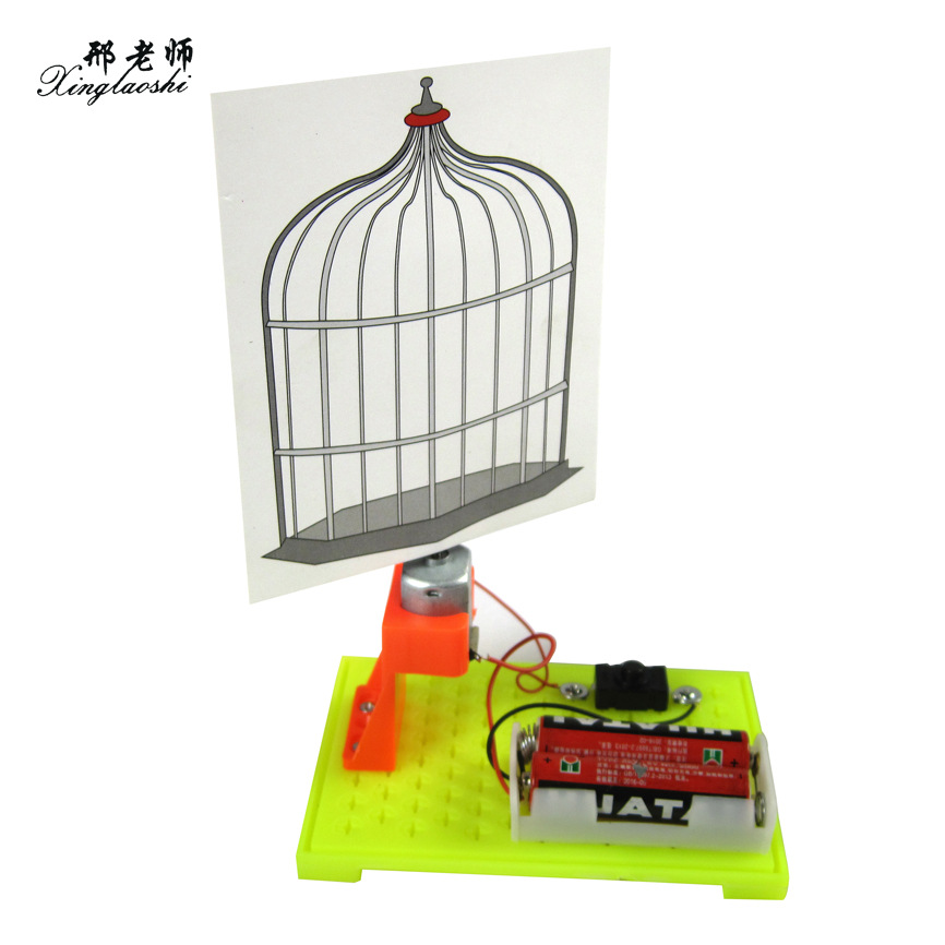 Caged Bird Technology Creates Visual Pause: Caged Bird DIY Experiment Small Project pic 7