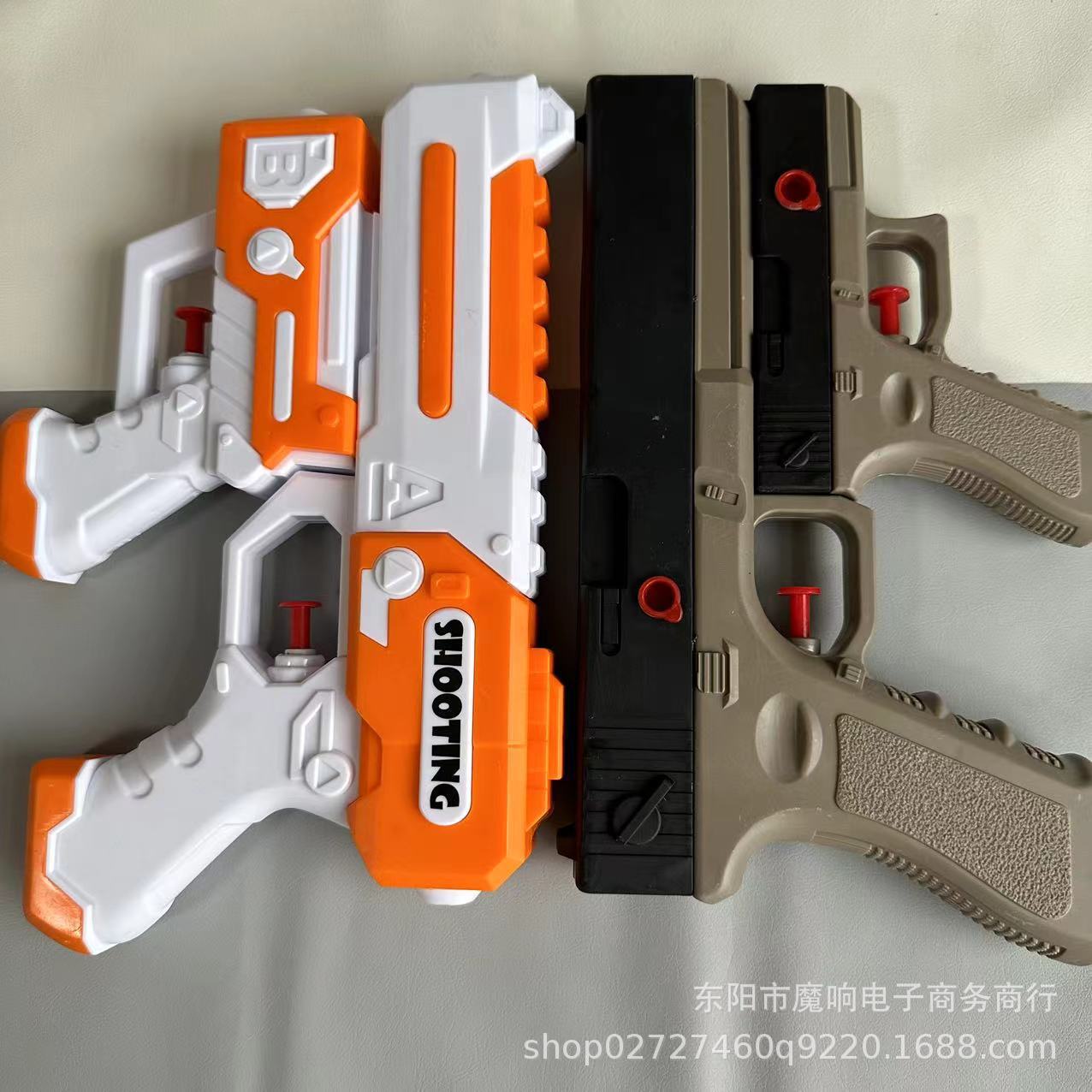 夏季沙滩儿童水枪玩具批发分体式子母可爱戏水喷水枪亲子互动对战详情29