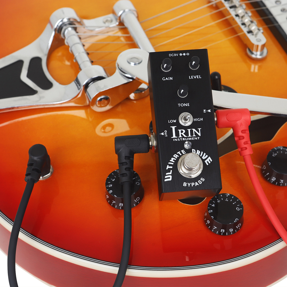 IRIN guitar эффекторный деформатор с искажением перегрузки и задержкой трелла, специализирующийся на небольших блоках электронного припева pic 12