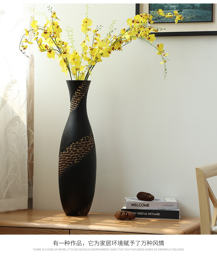 Chinagoods Du Qi Hotel Supplies Resin ornaments, modern and simple dry branch flower arrangements for living rooms, hotel home ornaments, classic flower arrangements for offices pic 15