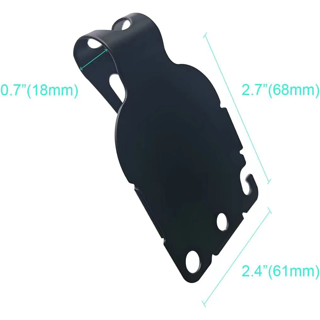 现货高尔夫金属包夹磁吸背夹便携球包创意三合一金属夹黑色帽夹详情14