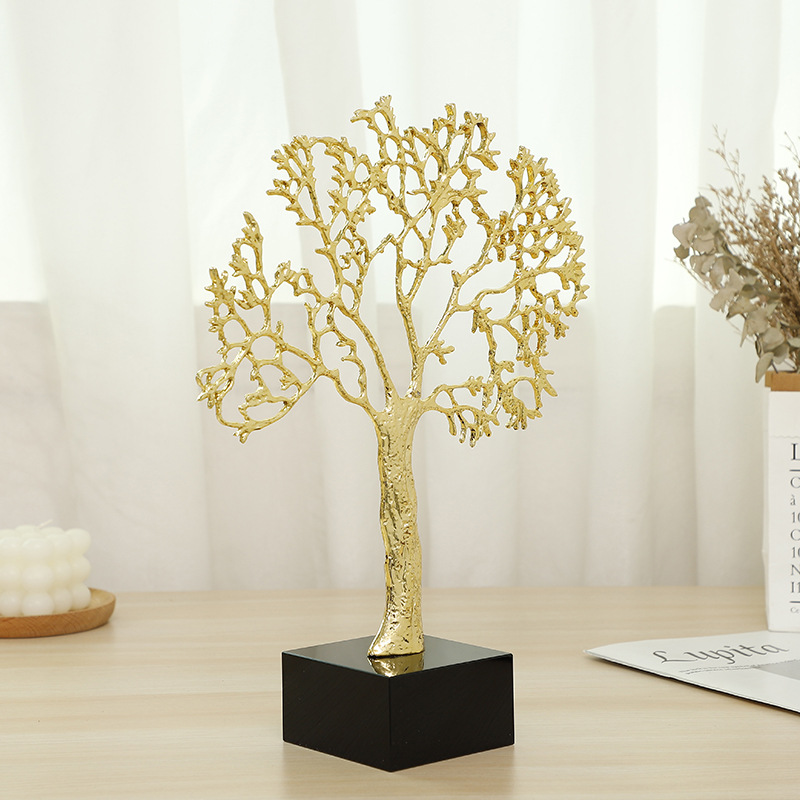Hot-selling new handicrafts and decorative items: money Tree, creative and poetic decorative items for office, living room and home pic 5