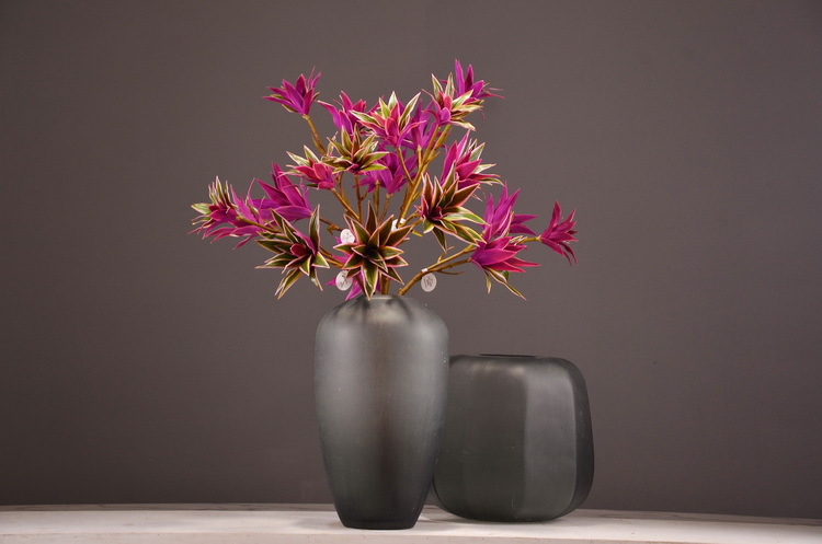 Dongli Factory direct sales, wholesale of artificial flowers, purple mist grass, purple dew grass, home decoration, artificial living room model rooms, artificial flower ornaments, one-piece consignment pic 29