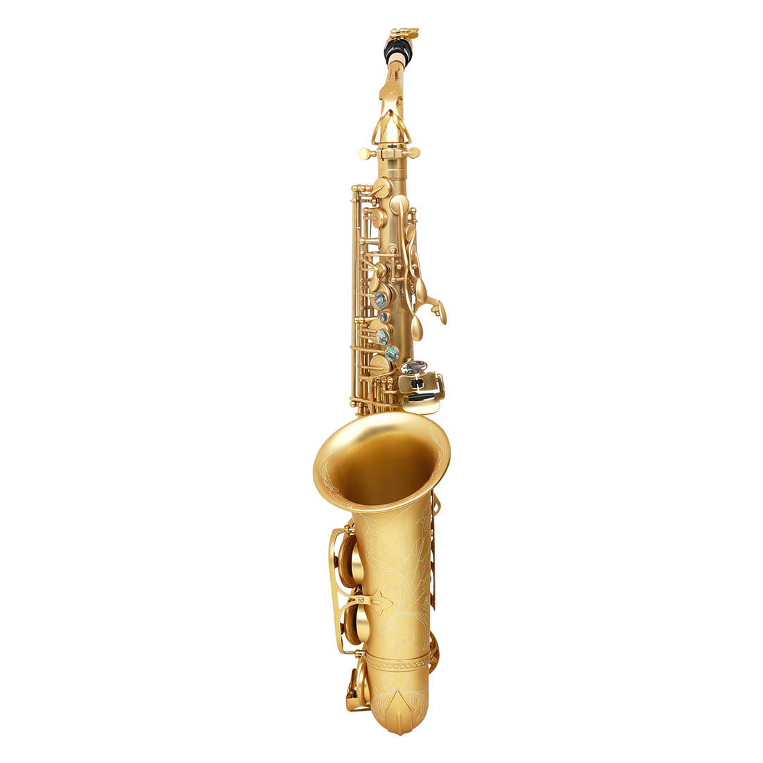 LADE中音磨砂萨克斯乐器初学成人演奏降E调鲍鱼壳按键中音萨克斯详情10