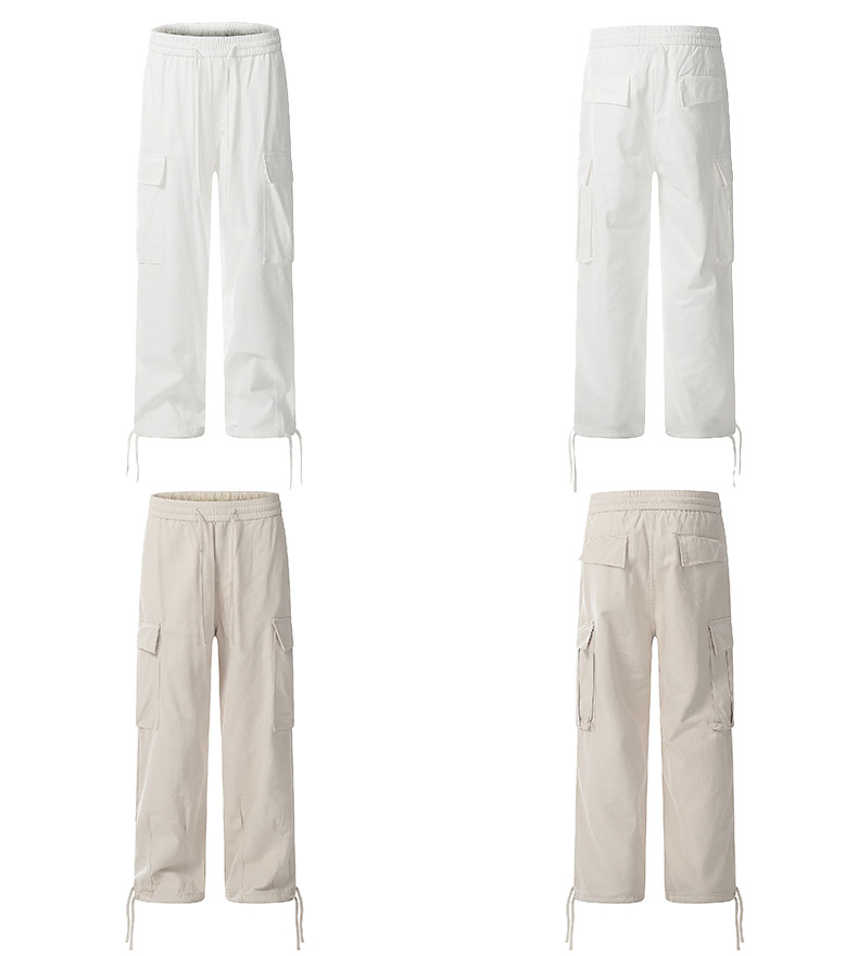 OREETA丨vintage直筒工装裤女可调节日系工装裤潮牌阔腿工装裤男详情33