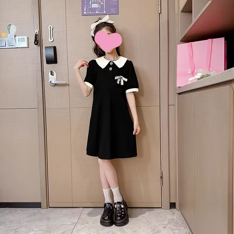 女童夏款连衣裙公主裙童装新款夏季儿童小女孩洋气小香风裙子夏装详情4