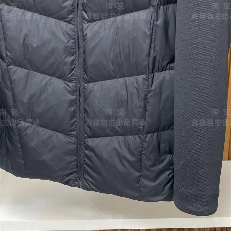 迪家张译同款90白鸭绒立领男士羽绒服运动休闲轻薄款羽绒外套男详情21