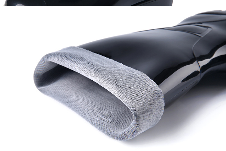 钢头防砸高筒防护雨鞋男1801高帮三防劳保鞋护脚工作雨靴水鞋胶鞋详情17