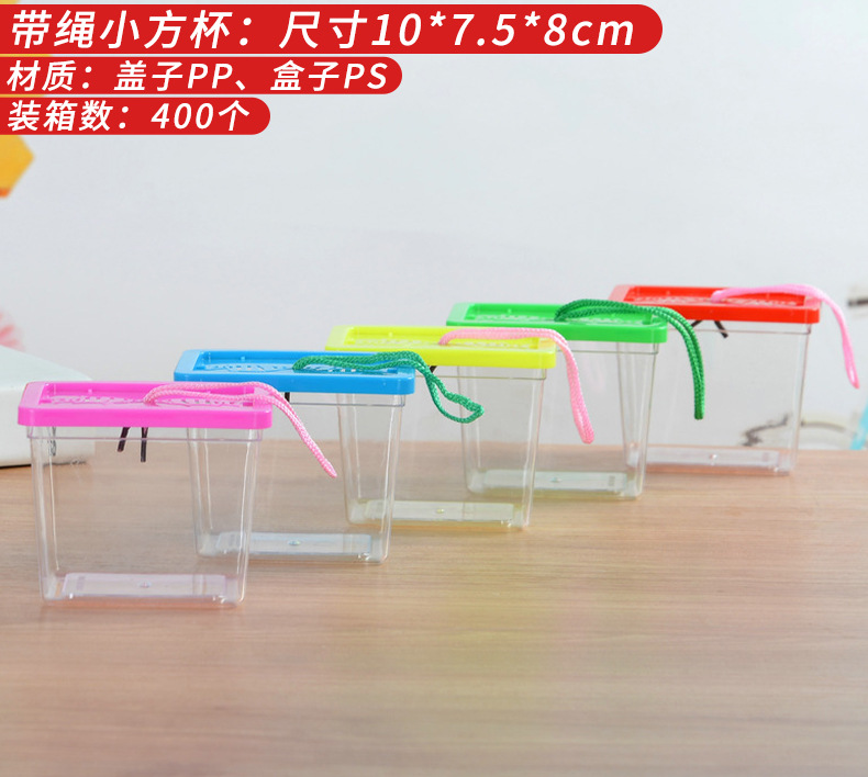 Large, medium and small-sized plastic turtle tanks, goldfish tanks, reptile pet boxes, portable transparent transport boxes, turtle boxes pic 21