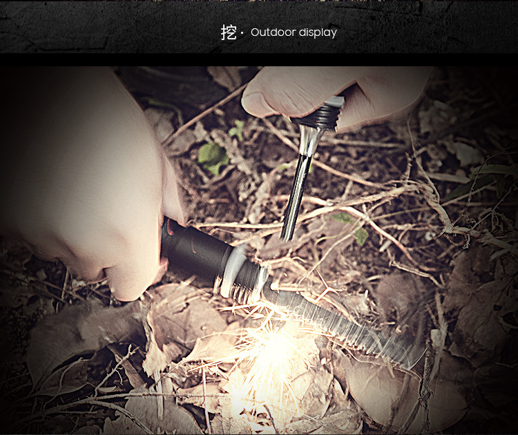 New multi-functional Arsenal shovel, large outdoor engineer shovel, folding camping shovel, survival and self-driving equipment pic 12