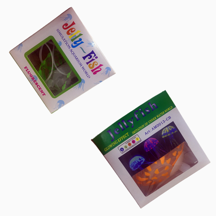 Jellyfish simulation fluorescent large silicone fish tank decoration aquarium landscape products manufacturer wholesale pic 42