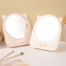 镜子折叠女学生卡通便携随身小镜子宿舍简约精致镜子双面迷你镜子详情11