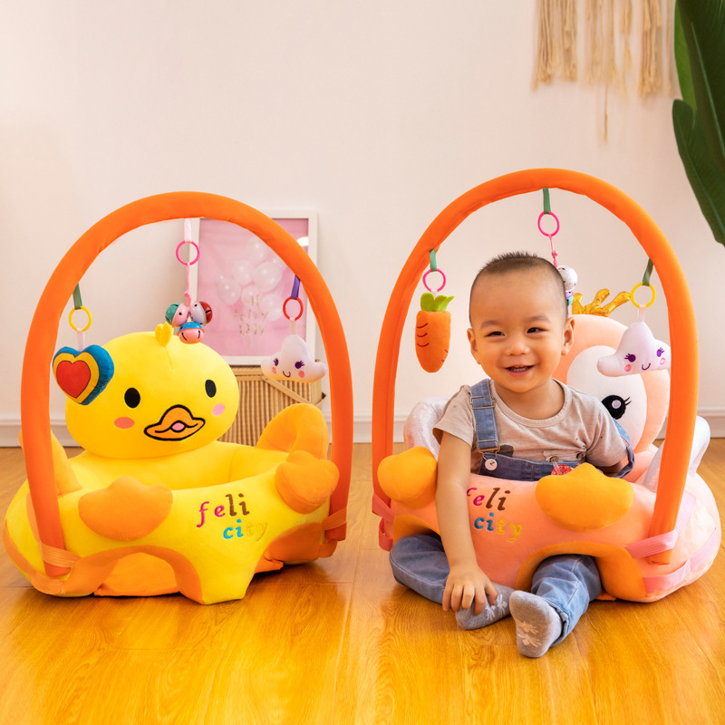 跨境 便携式儿童沙发卡通宝宝学座椅 婴幼儿安全小座椅毛绒玩具工厂直销详情3