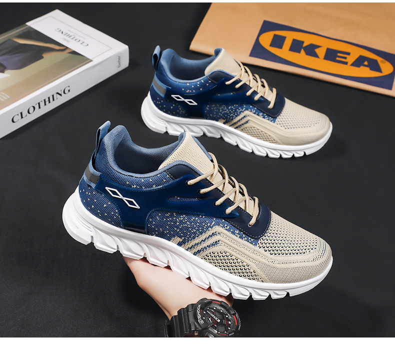 鞋子男秋季新款时尚运动男鞋软底透气休闲鞋潮流学生鞋厂家代发详情20