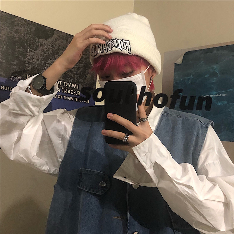 OOTDstudio韩国ins超火复古刺绣字母嘻哈针织潮流帽子冷帽男女潮详情15