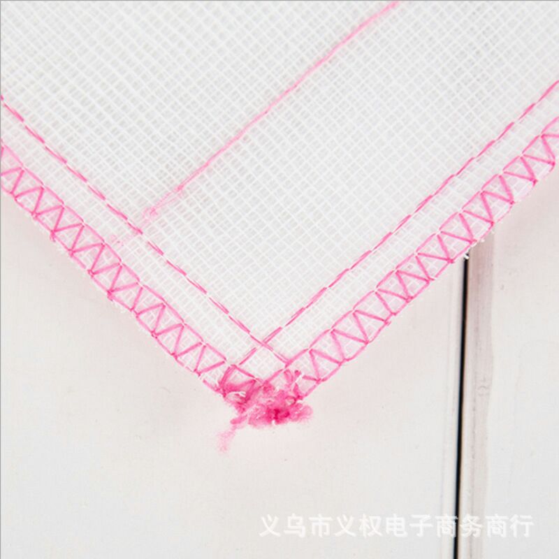 Thickened 28X28 dishcloth with cotton and wood fiber, non-woven fabric, absorbent and oil-free scouring pad pic 9