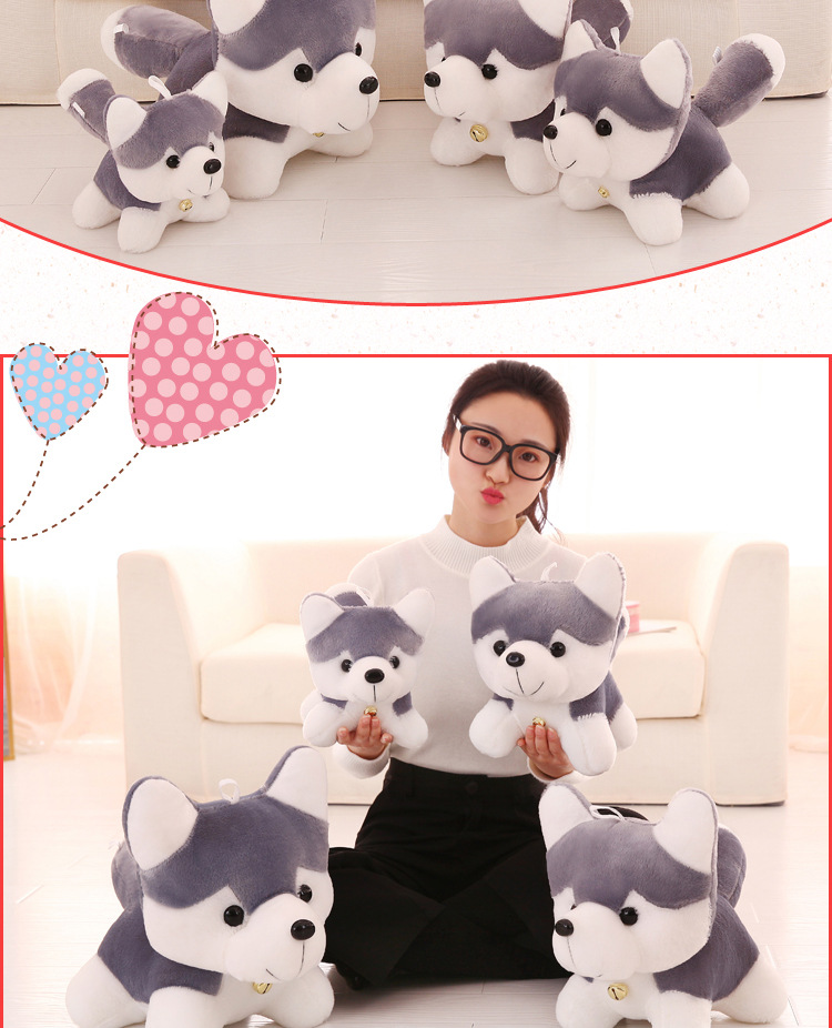 Husky plush toys, cute dolls, creative dolls, decorative items, doll manufacturers wholesale pic 15